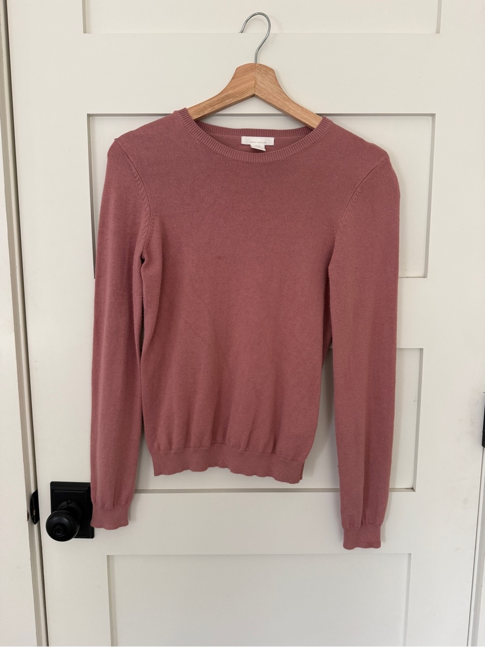 H&M Women's Crewneck Sweater - Mauve Pink